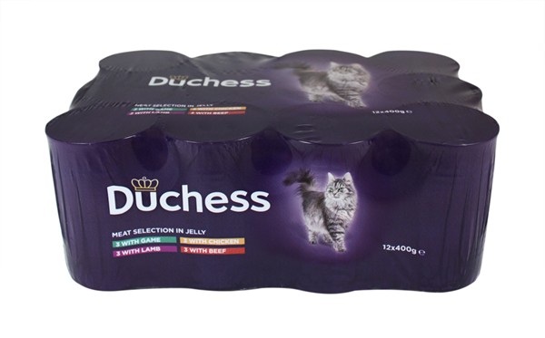 Duchess Meat Selection Tins In Jelly 12 x 400g