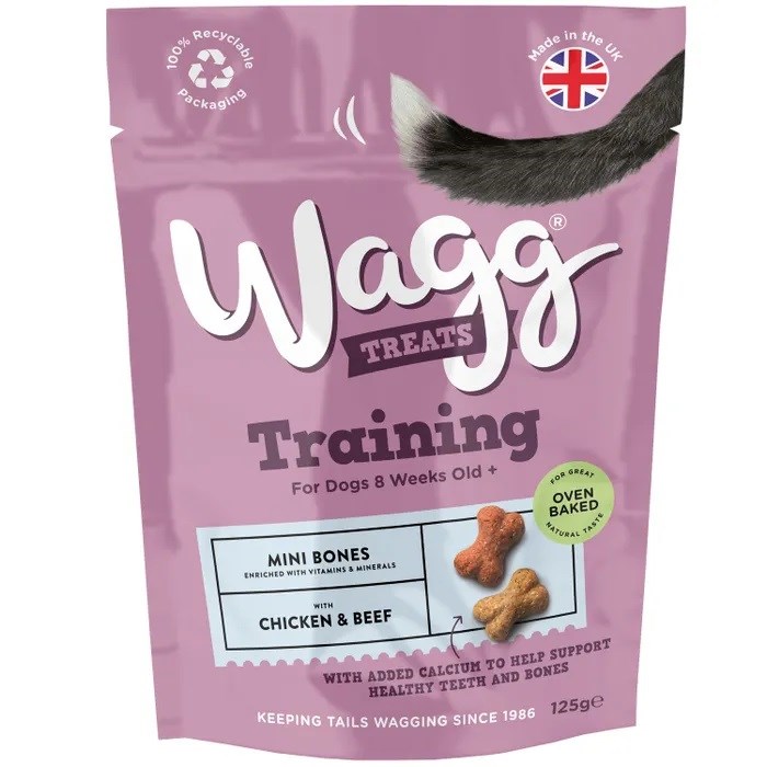 Wagg Training Treats - Beef Chicken and Lamb 125g
