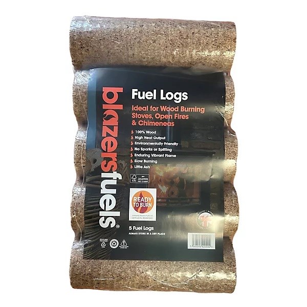 Blazers Fuel Logs 5 pack