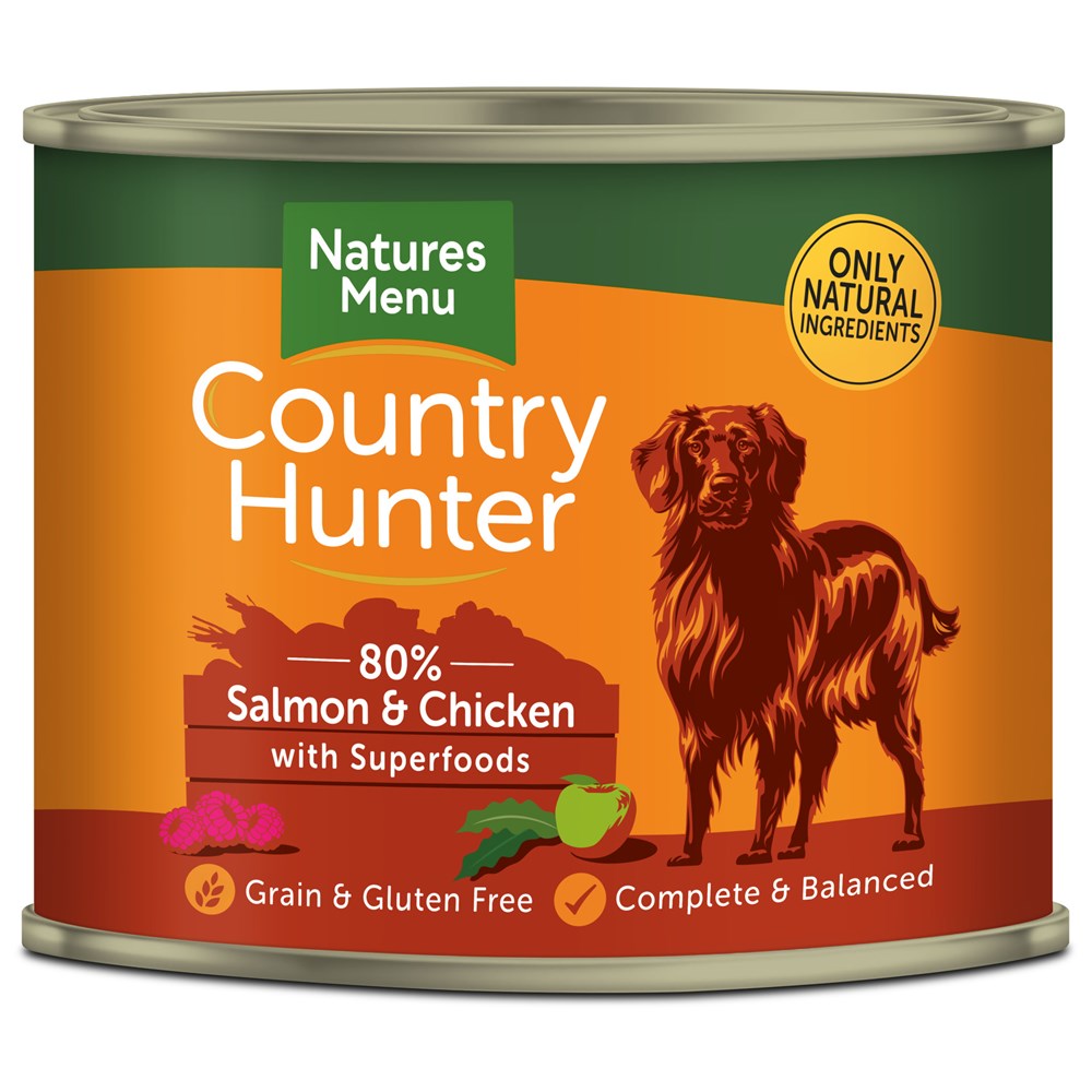 Country Hunter 80% Salmon And Chicken 600g