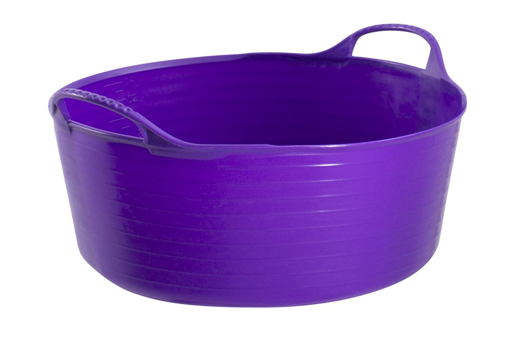 Gorilla Tub Small Shallow Purple 15L