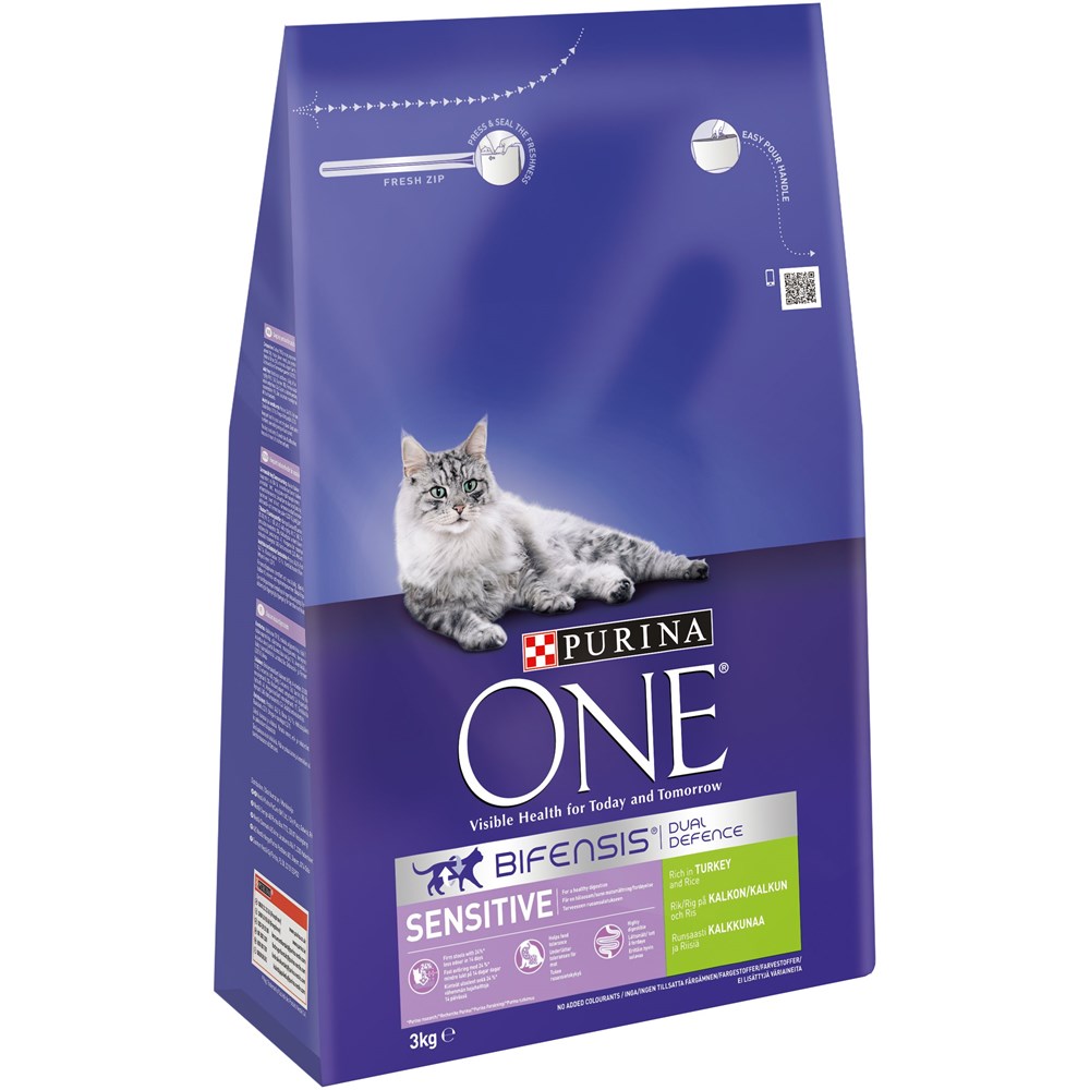 One Sensitive Cat Turkey and Rice 2.8kg