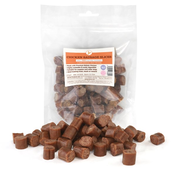 British Sliced Chicken Sausages 250g