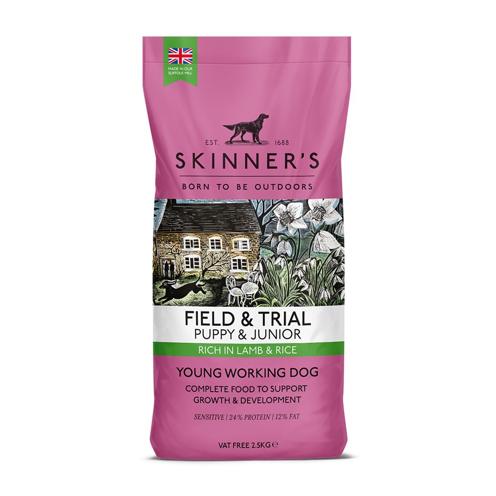 Skinners Field and Trial Puppy Lamb & Rice 2.5kg