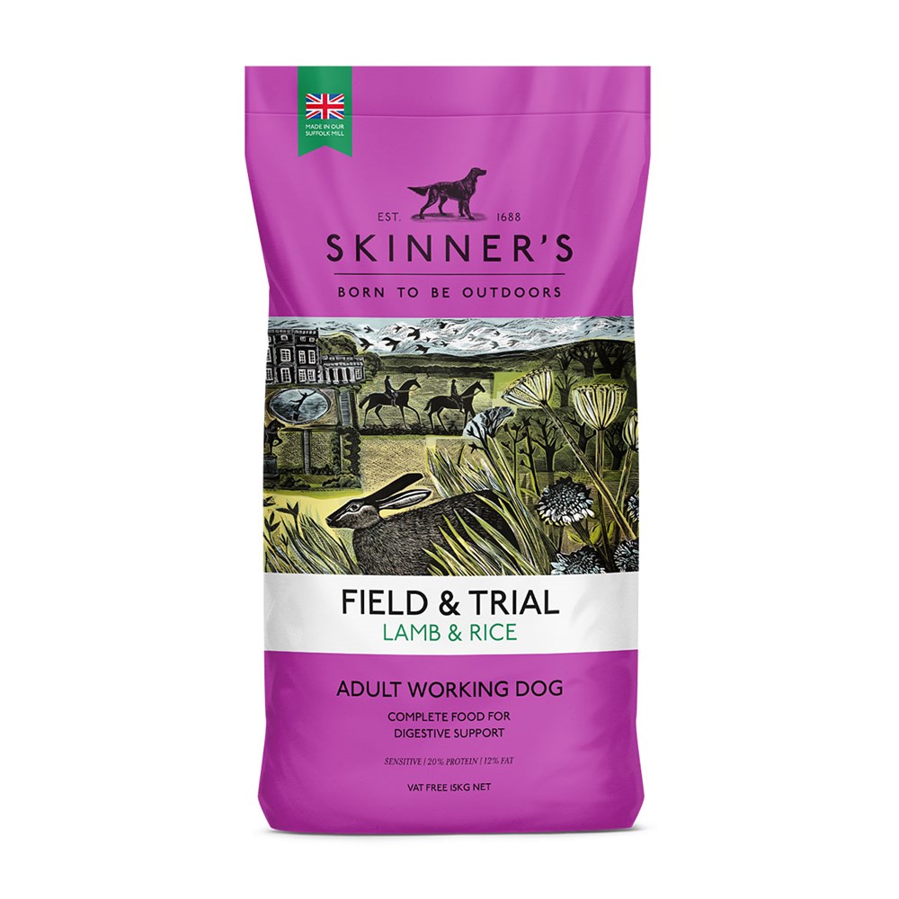 Skinners Field and Trial Lamb and Rice 15kg