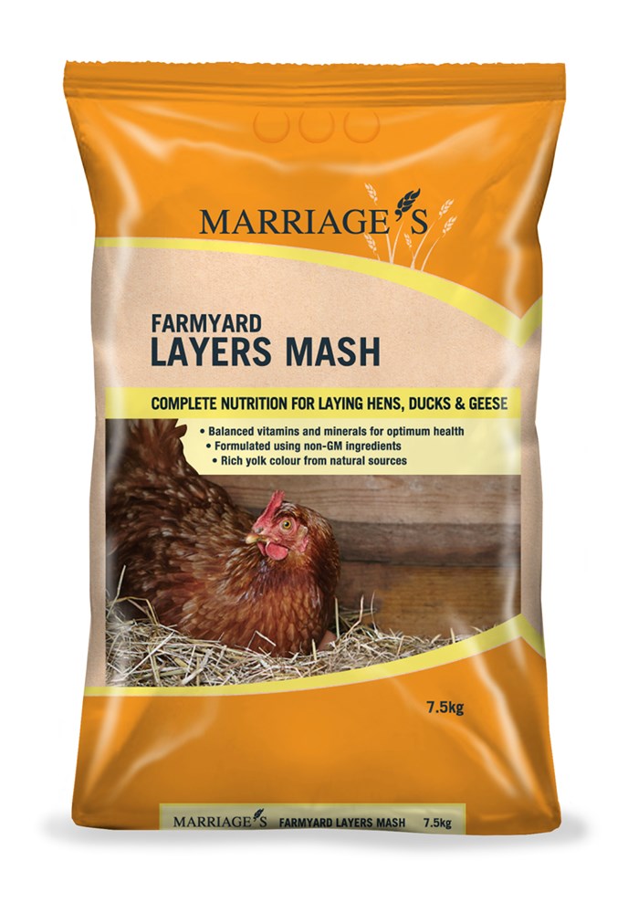 Marriages Layers Mash 7.5kg