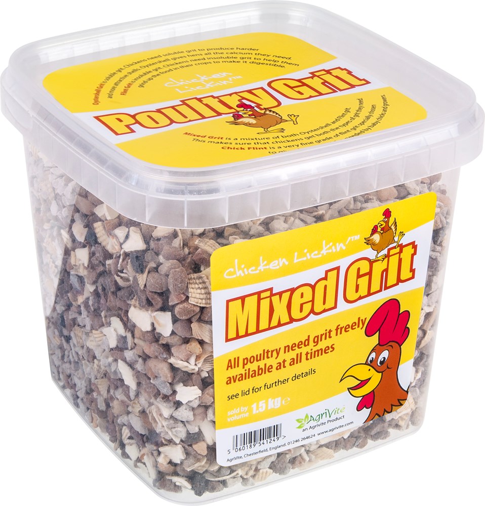 Agrivite Mixed Poultry Grit 1.5kg