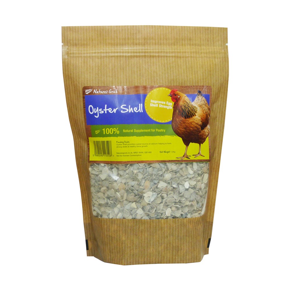 Natures Grub Oyster Shell Grit 1.2kg