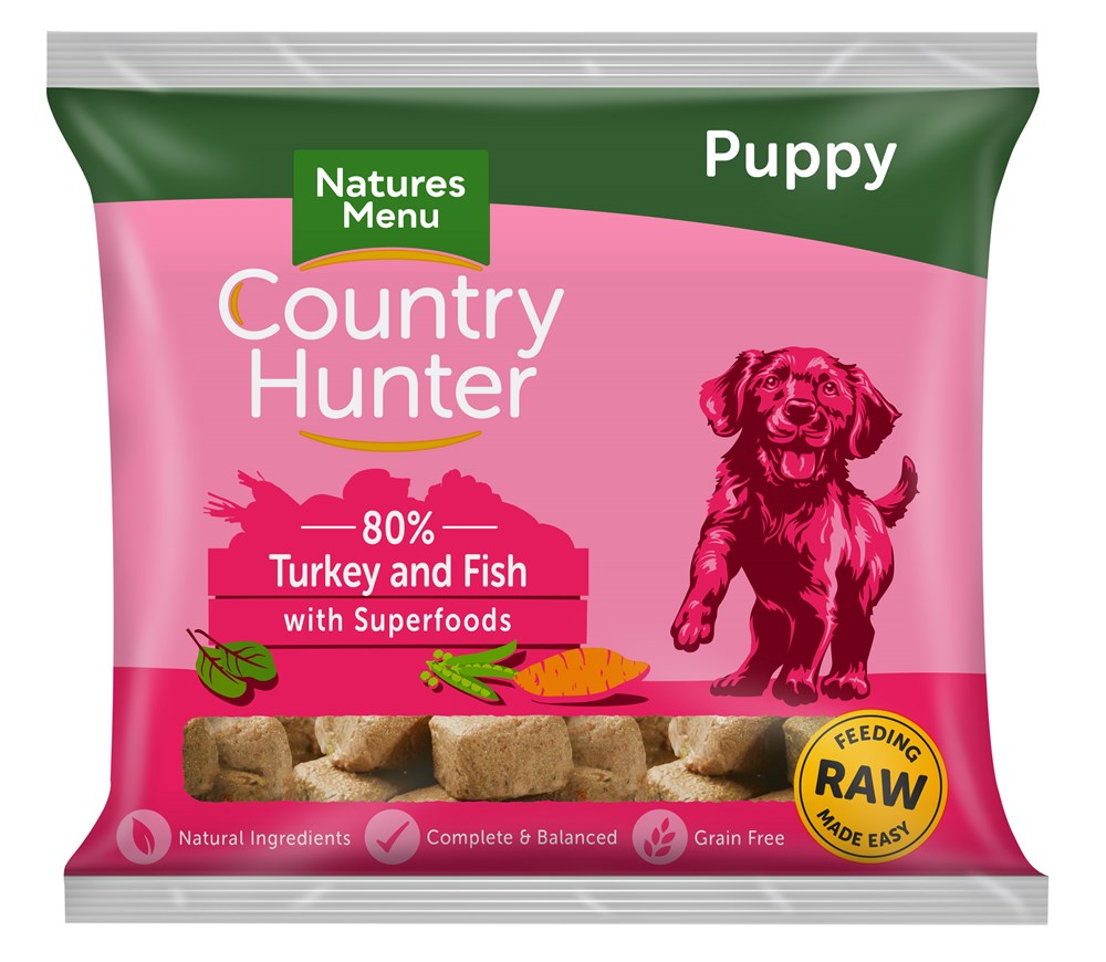 Country Hunter Turkey & Fish Puppy 1KG