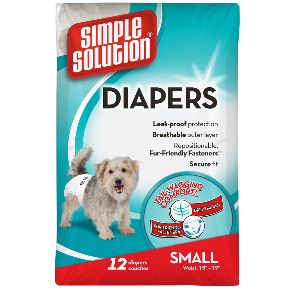Simple Solutions Disposable Diapers 12 pack S