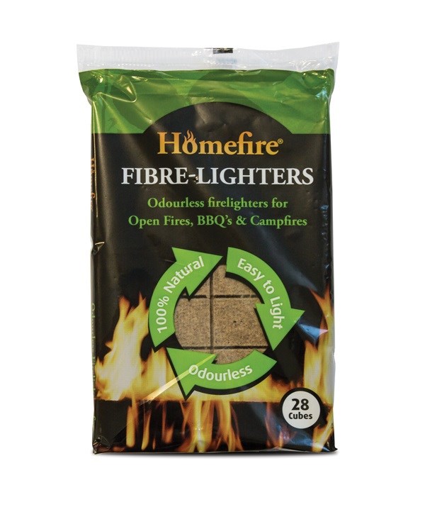 Homefire Fibre-Lighters 28 Cubes