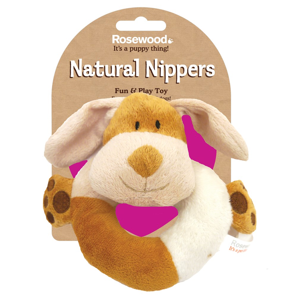 Natural Nippers Cuddle Plush Ring