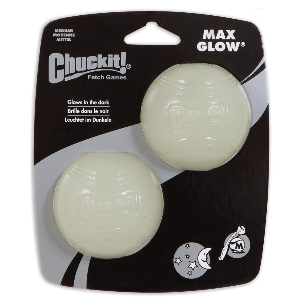 Chuckit Light Play Max Glow Ball M 2PK
