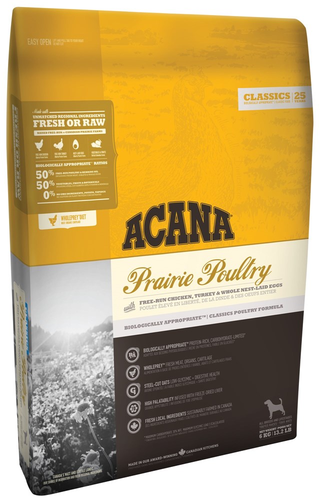 Acana Classic Prairie Poultry Dog Food 2KG