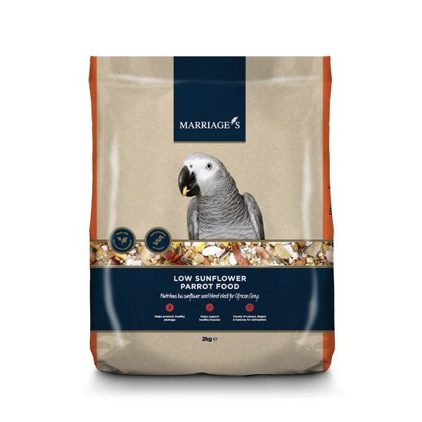 Marriages Low Sunflower Parrot 2kg