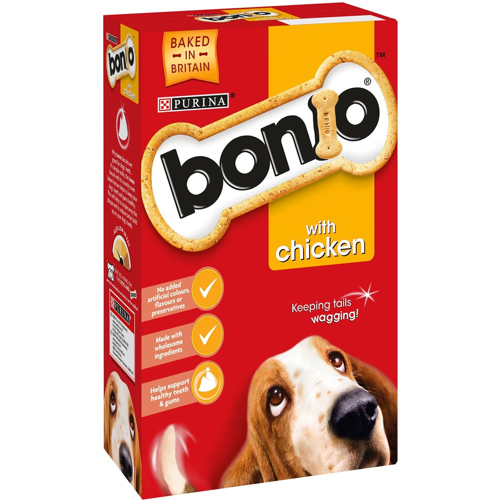 Bonio Chicken Dog Biscuits 1.2KG