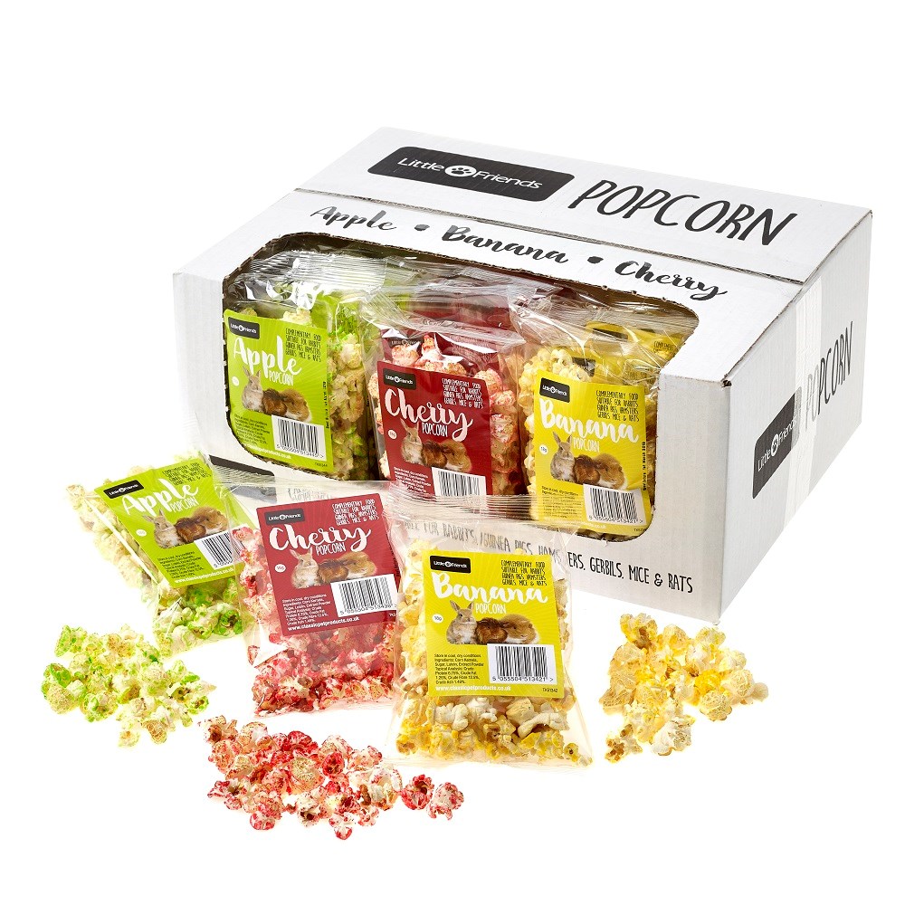 Small Pet Popcorn - Assorted Flavours - 18g