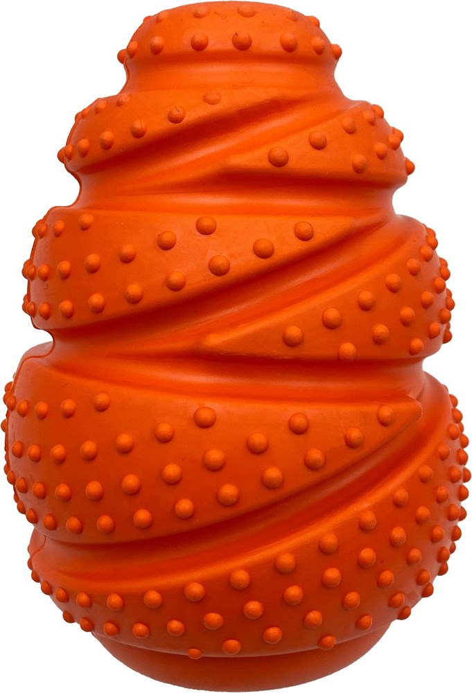 TPR Cone Large Dog Toy Assorted Colour Red/Black or Orange