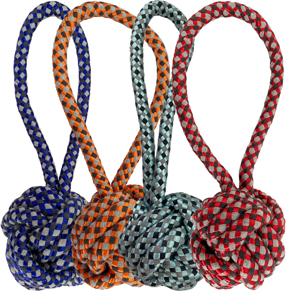 FLURO ROPE TOY KNOT THICK