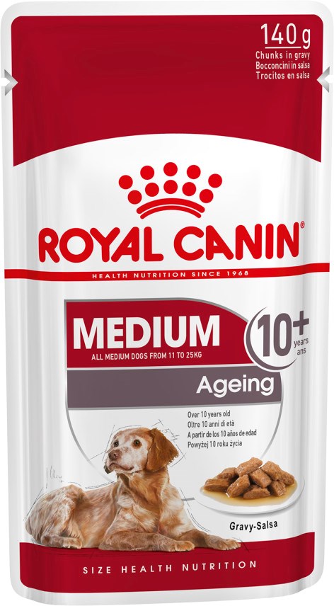 Royal Canin Ageing Med Gravy 140g Each