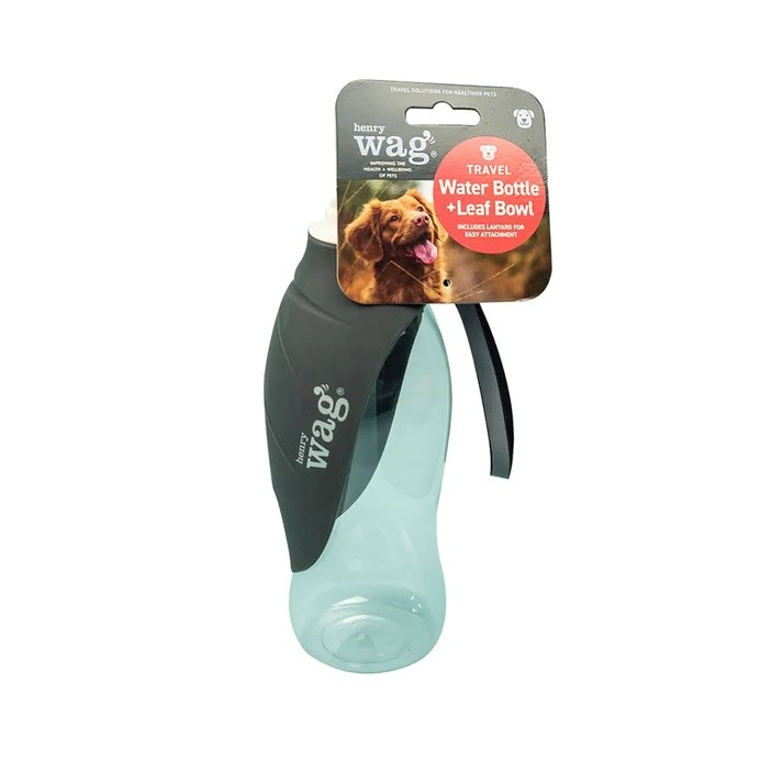 Pet Water Bottle With Leaf Bowl 500ml