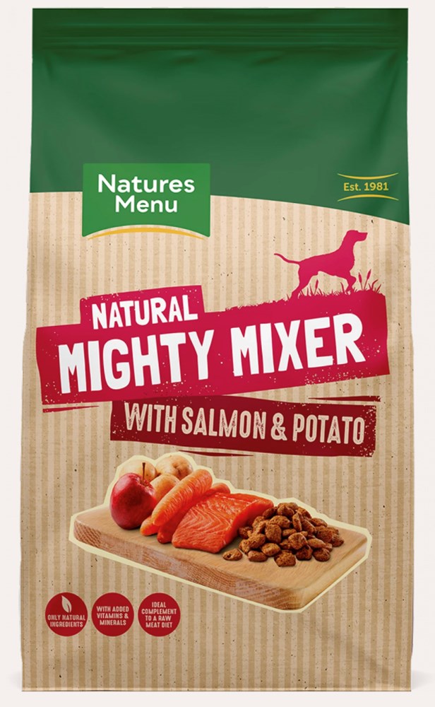Natures Menu Mighty Mixer - Salmon & Potatoes 2kg