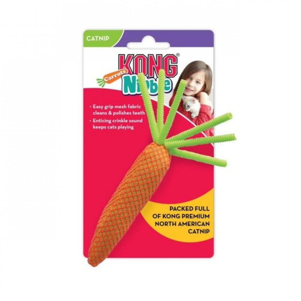 Kong Nibble Carrots - Assorted Colours