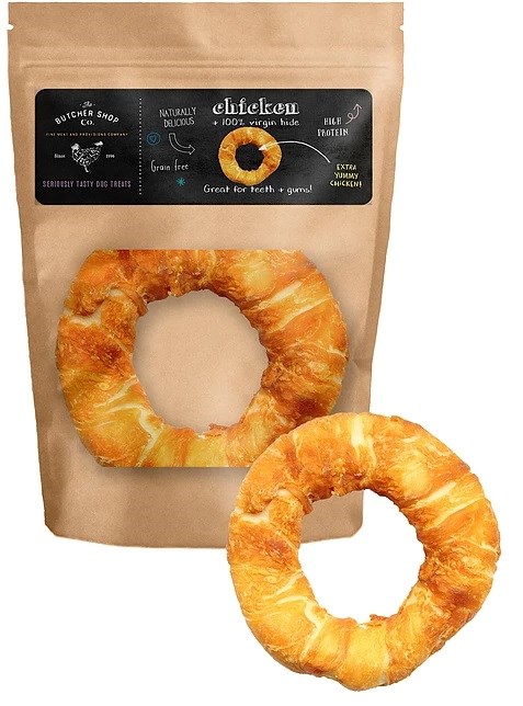 Butcher 5" White Ring with Chicken (1pc)