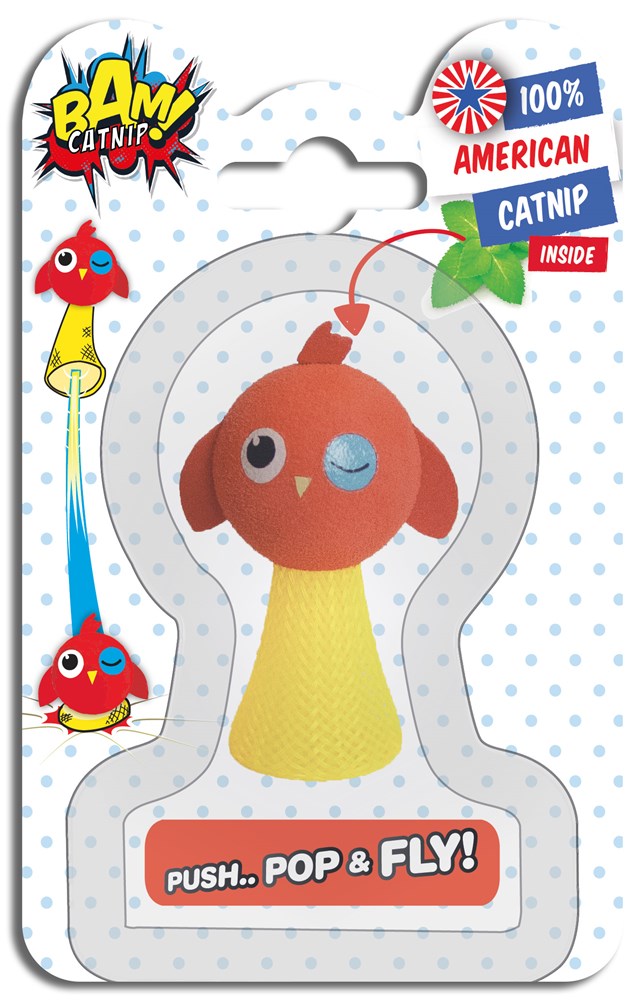 Catnip Pop & Fly Cat Toy