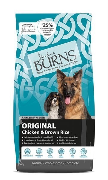 Burns Original Chicken & Brown Rice 2kg - 12kg