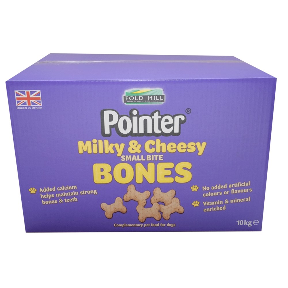 Pointer Milky & Cheesy Small Bite Bones 10kg