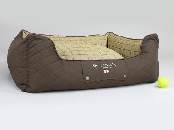 Country Orthopaedic Box Bed Small - Chestnut Brown
