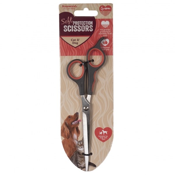 Rosewood Soft Protection Grooming Scissors