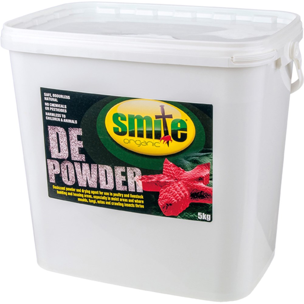 Smite Organic Diatomaceous Earth Powder - 5kg