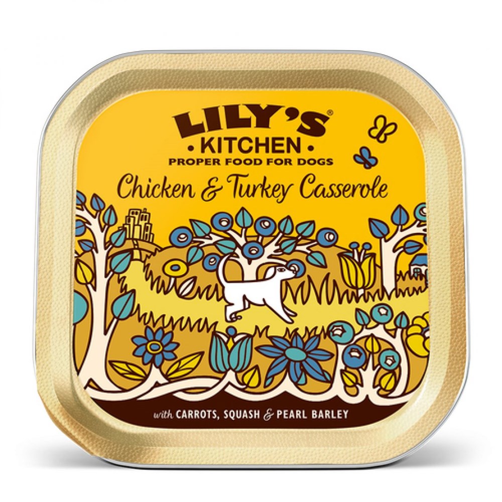 Lilys Kitchen Dog Chicken/Turkey Casserole 150g