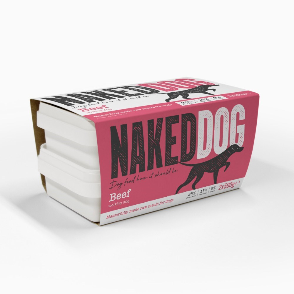 Naked Beef Working Dog 2 x 500g