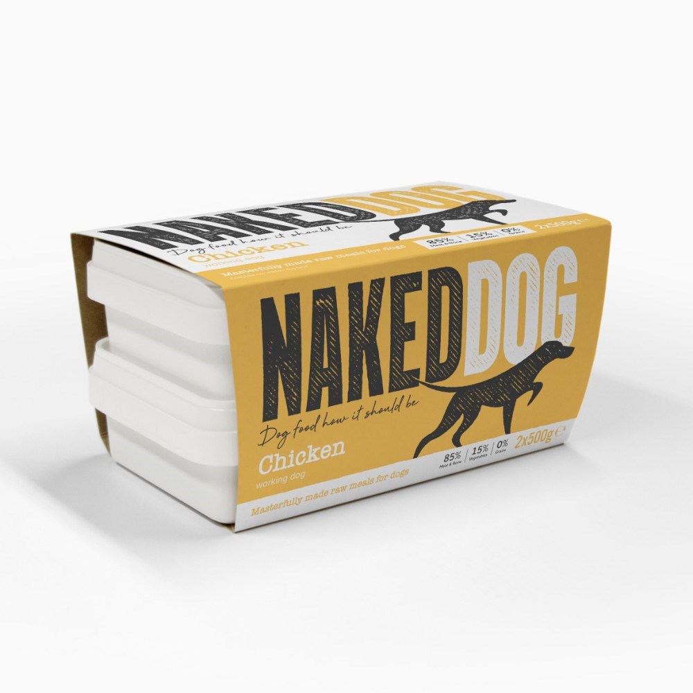 Naked Chicken Working Dog 2 x 500g