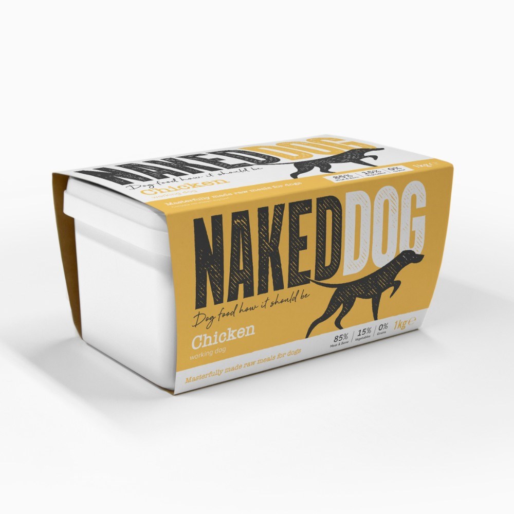 Naked Chicken Working Dog 1kg
