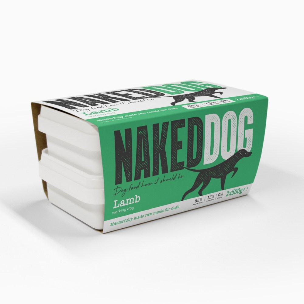 Naked Lamb Working Dog 2 x 500g