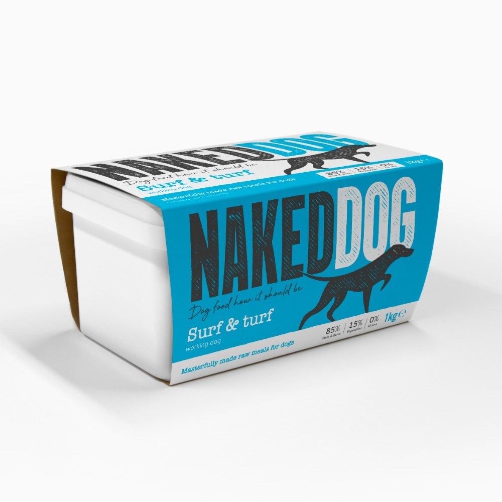 Naked Surf & Turf Working Dog 1kg
