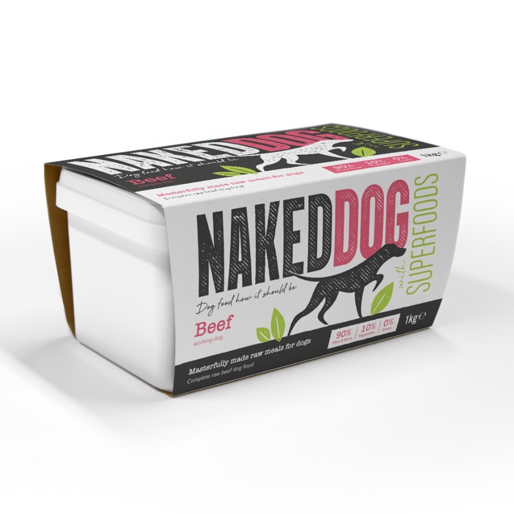 Naked Dog with Superfoods Beef 1kg