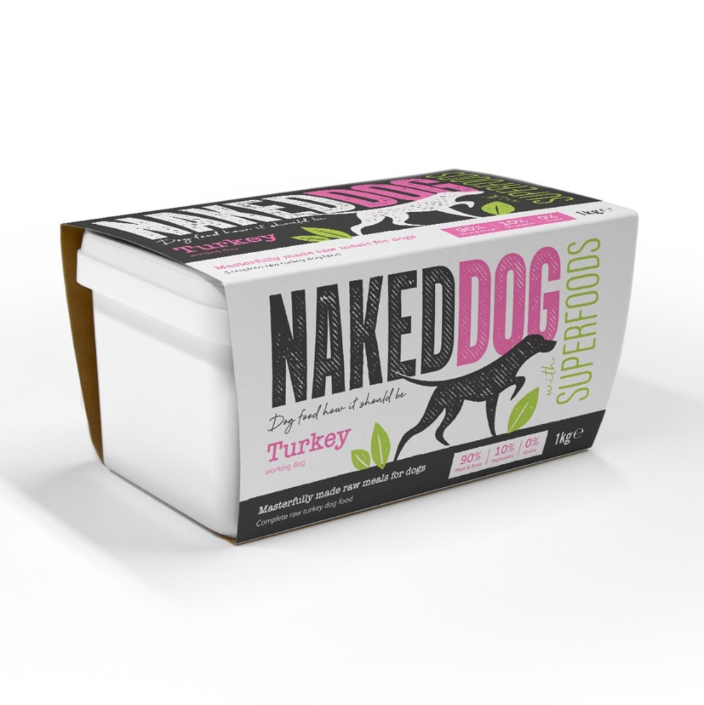 Naked Dog with Superfoods Turkey 1kg