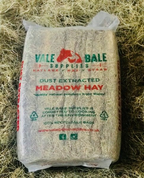 Vale Bale Dust Extracted Meadow Hay - 13kg