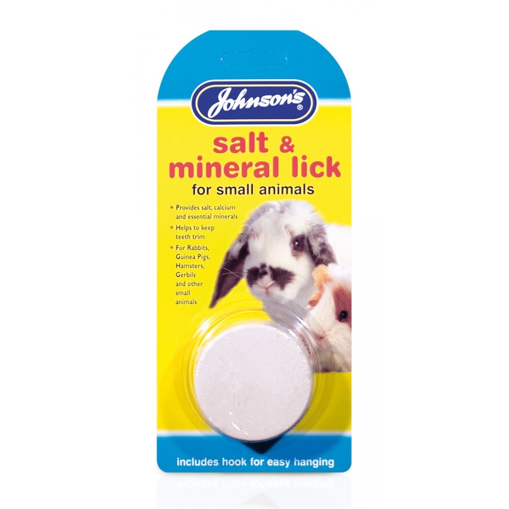 Johnsons Small Animal Salt & Mineral Lick 30g