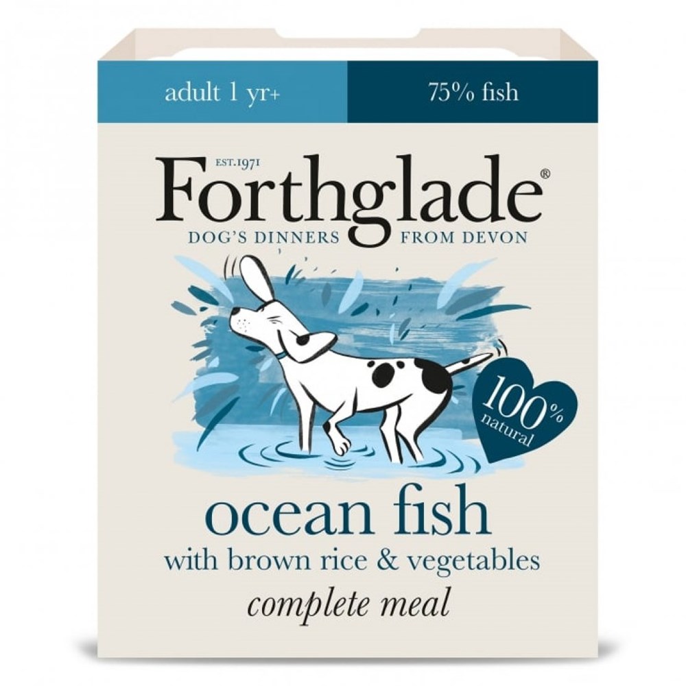 Forthglade Complete Meal Ocean Fish & Brown Rice 395g