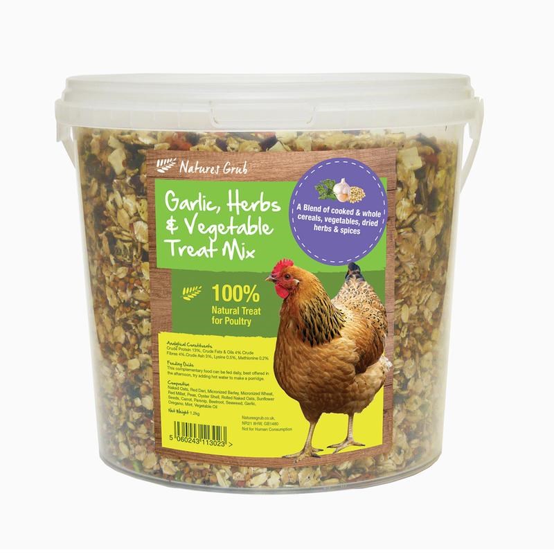 Natures Grub Garlic/Herb/Veg Treat Mix 1.2kg