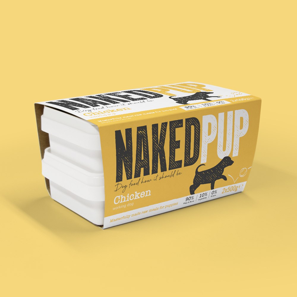 NAKED PUP PURE CHICKEN 2 X 500G