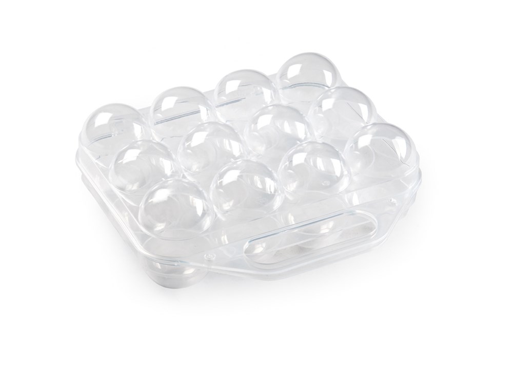 Gaun Plastic Egg Box (transparent)
