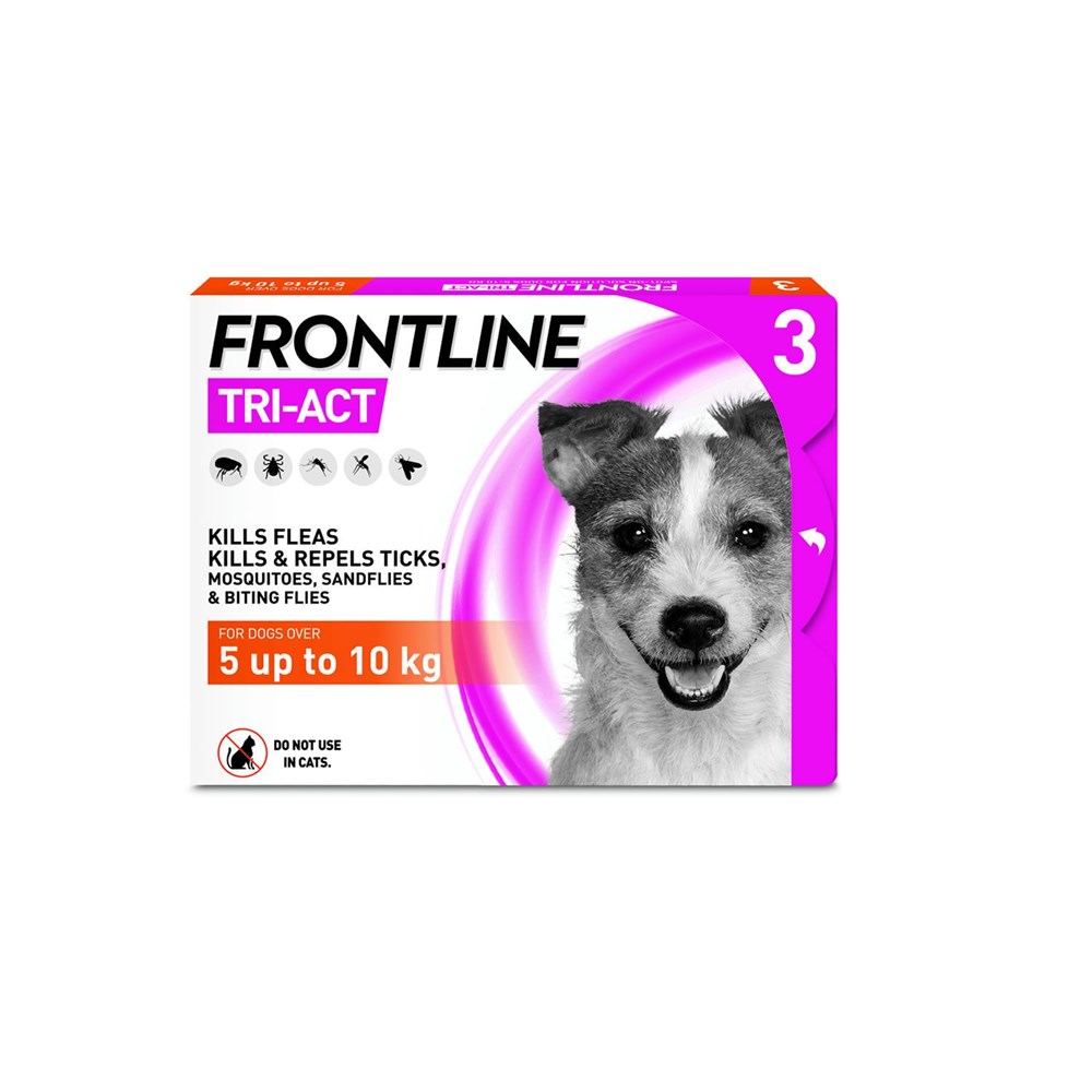 Frontlline Tri-Act Spot On For Small Dogs 3