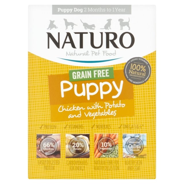 Naturo Puppy Grain Free Chicken & Potato with Vegetables 150g